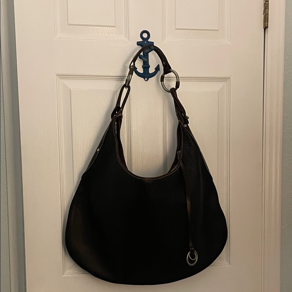 Ruehl No.925 Dark Brown Leather Bag